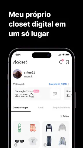 Acloset: Assistente de Moda IA screenshot
