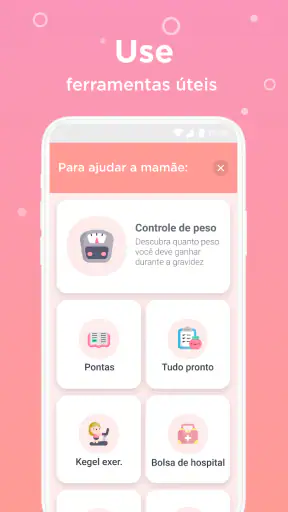 Acompanhar gravidez e gestação screenshot