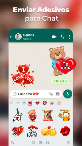 Adesivos Emoji para WhatsApp screenshot