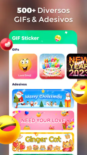Adesivos Emoji para WhatsApp screenshot