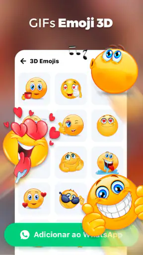 Adesivos Emoji para WhatsApp screenshot