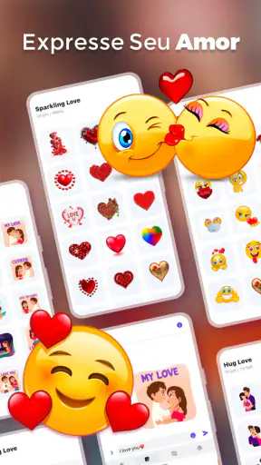 Adesivos Emoji para WhatsApp screenshot