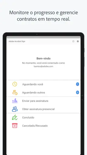 Adobe Acrobat Sign screenshot