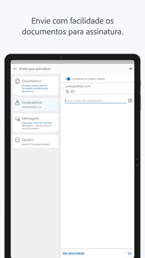 Adobe Acrobat Sign screenshot