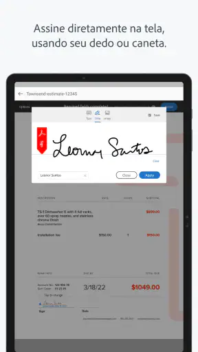 Adobe Acrobat Sign screenshot