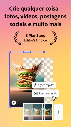 Adobe Express: IA Foto y Video screenshot