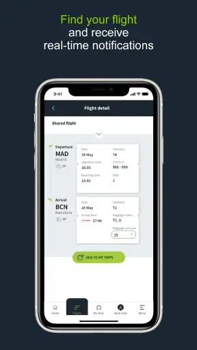 Aena. Spanish Airports. screenshot