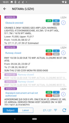 AeroWeather screenshot