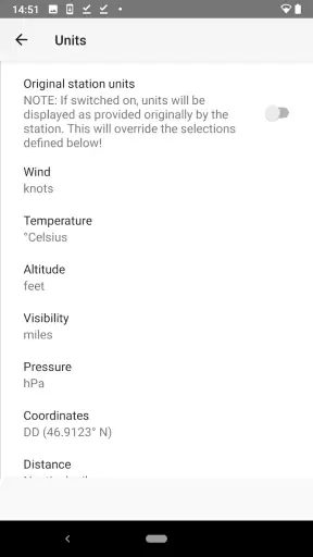 AeroWeather screenshot