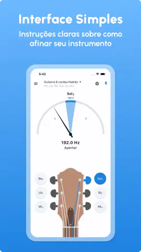 Afinador de Guitarra LikeTones screenshot