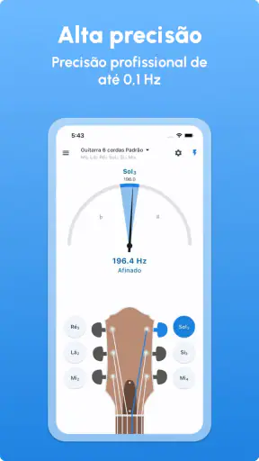 Afinador de Guitarra LikeTones screenshot
