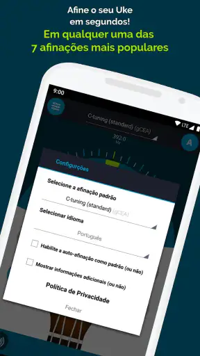 Afinador de Ukulele - Tuner screenshot