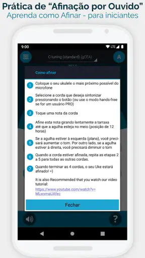 Afinador de Ukulele - Tuner screenshot