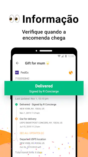 AfterShip - Rastreador de Entr screenshot