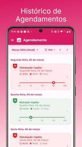 Agenda Capilar e Facial screenshot