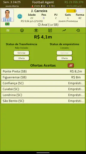 Agente de Futebol screenshot