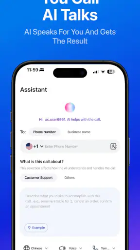 AI Call: Tradutor de Chamadas screenshot