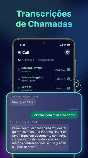 AI Phone: Tradução de Chamadas screenshot