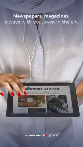 Air France Press screenshot