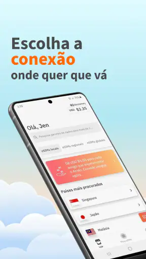 Airalo: eSIM Viagem e Internet screenshot
