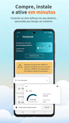 Airalo: eSIM Viagem e Internet screenshot