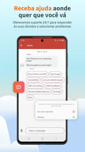 Airalo: eSIM Viagem e Internet screenshot