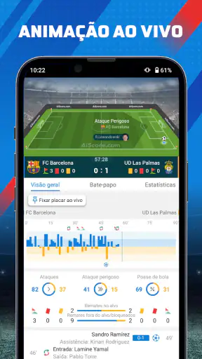 AiScore - Resultados ao vivo screenshot
