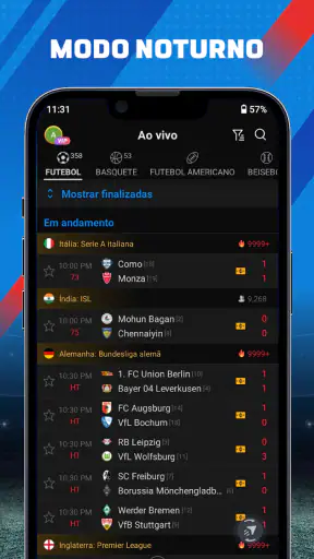 AiScore - Resultados ao vivo screenshot