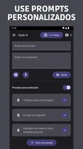 Ajuda AI: App de Estudos screenshot