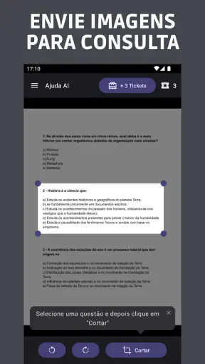 Ajuda AI: App de Estudos screenshot