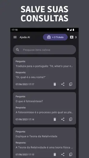 Ajuda AI: App de Estudos screenshot