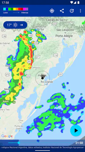 Alarme de chuva (Rain Alarm) screenshot