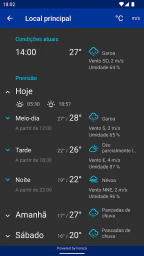 Alarme de chuva (Rain Alarm) screenshot