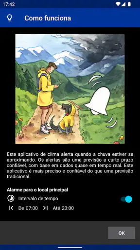 Alarme de chuva (Rain Alarm) screenshot