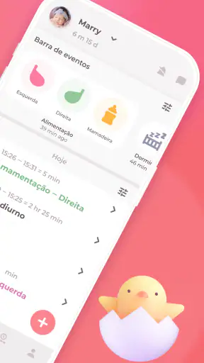 Amamentação Rastreador do bebê screenshot