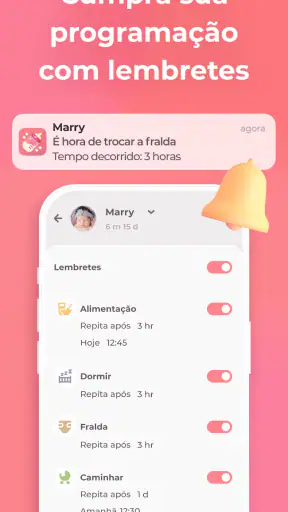 Amamentação Rastreador do bebê screenshot
