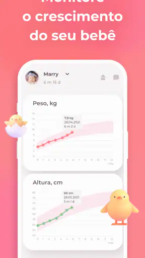 Amamentação Rastreador do bebê screenshot