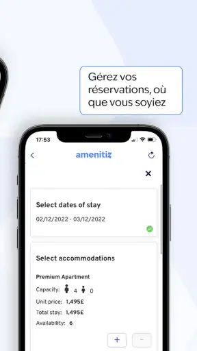 Amenitiz screenshot
