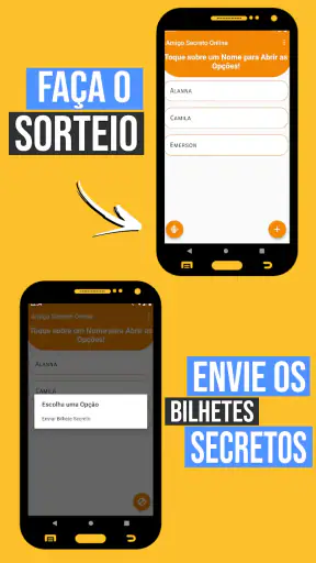 Amigo Secreto Online screenshot