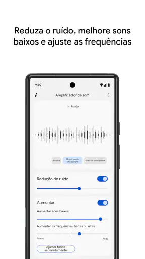 Amplificador de som screenshot