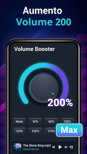 Amplificador De Som: Equalizer screenshot