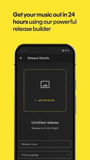 Amuse Music Distribution screenshot