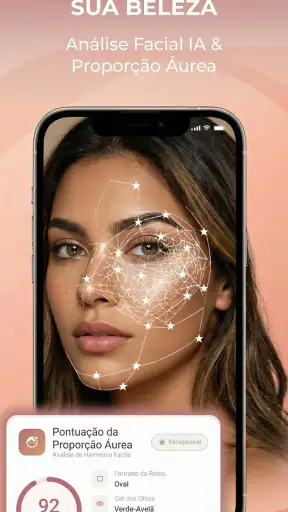 Análise de Cor e Rosto com IA screenshot