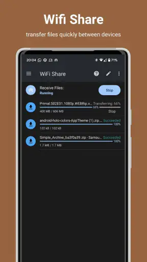 AnExplorer Pro File Transfer screenshot