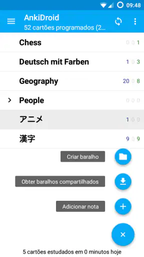 AnkiDroid Flashcards screenshot