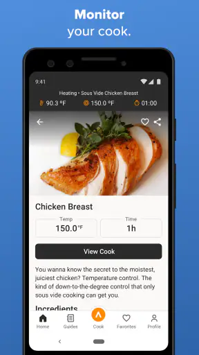 Anova Culinary screenshot