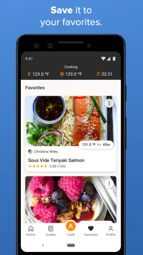 Anova Culinary screenshot