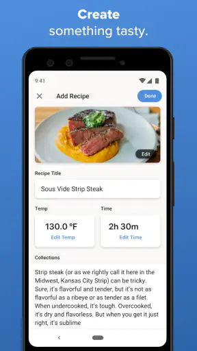 Anova Culinary screenshot