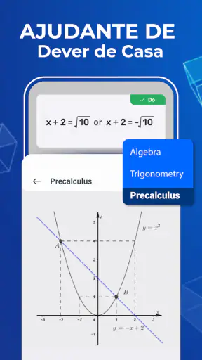 Aplicativo de Matemática screenshot