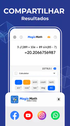 Aplicativo de Matemática screenshot